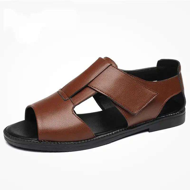 Casual Sandals Breathable Soft Beach Men Roman Shoes - Elite styles