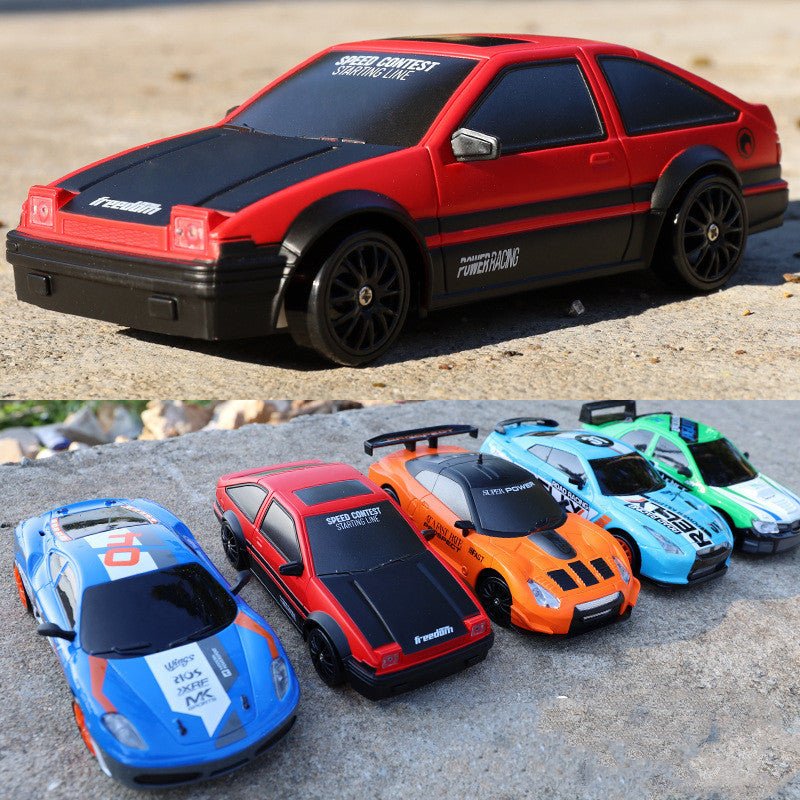 2.4G Drift Rc Car 4WD RC Drift Car Toy Remote Control GTR Model AE86 Vehicle Car RC Racing Car Toy For Children Christmas Gifts - Elite styles