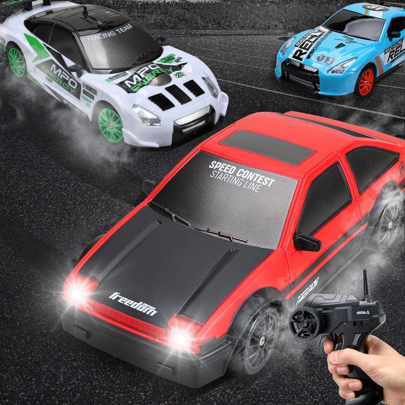 2.4G Drift Rc Car 4WD RC Drift Car Toy Remote Control GTR Model AE86 Vehicle Car RC Racing Car Toy For Children Christmas Gifts - Elite styles