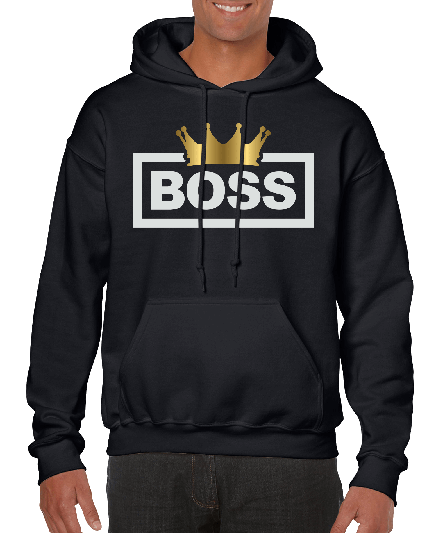 Boss Crown Men’s Hoodie - Elite styles