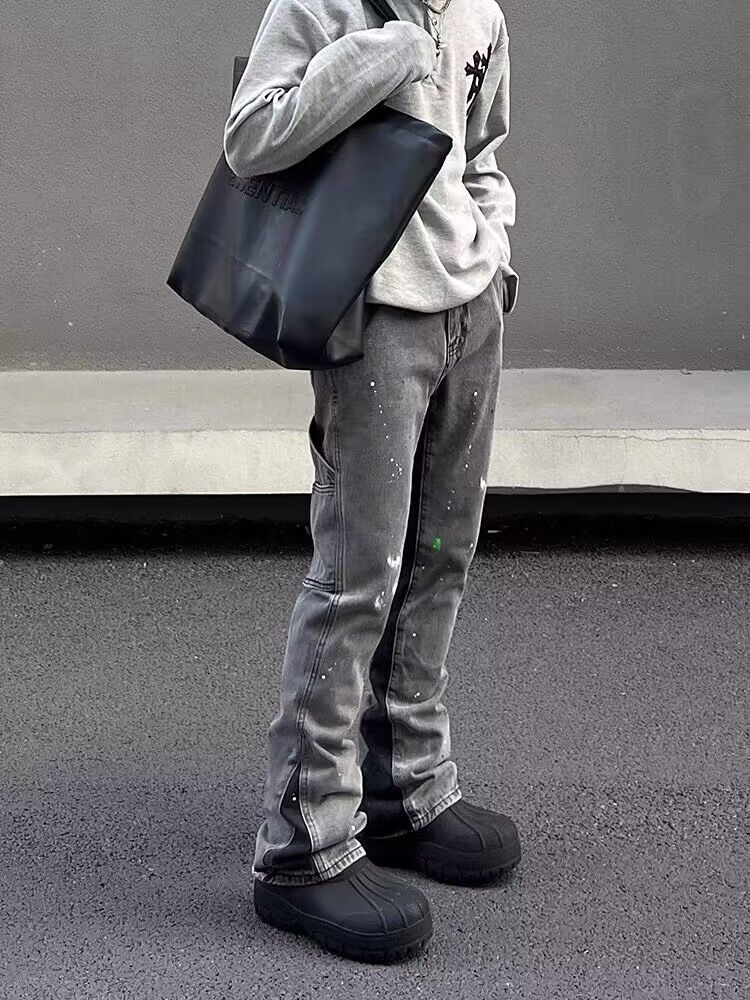 Fashion Horn Denim Pants Men - Elite styles