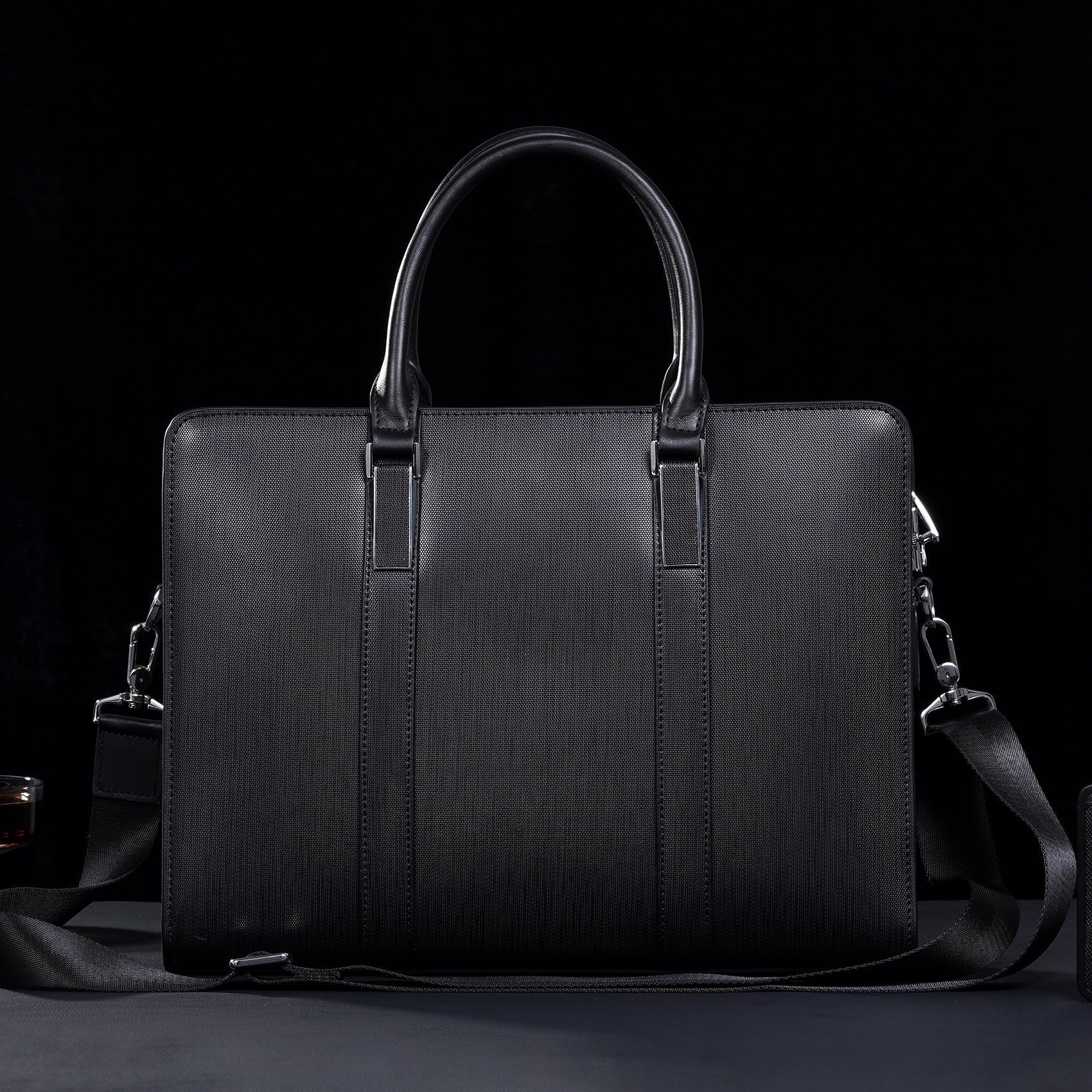 High - end Business Computer Men's Cowhide Handbag - Elite styles