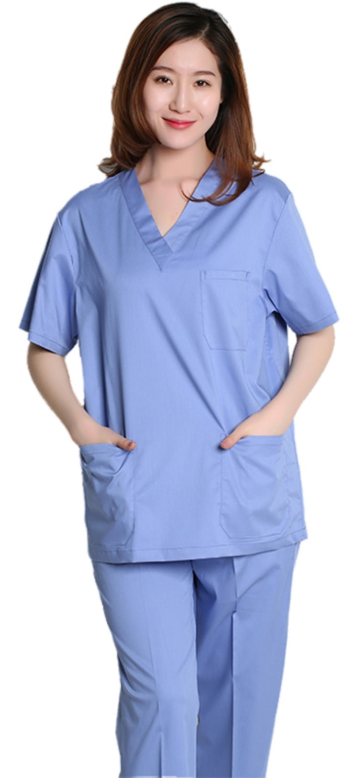 Medical Doctor Nursing Men Women Scrub Set 2 Piece Suits - Elite styles