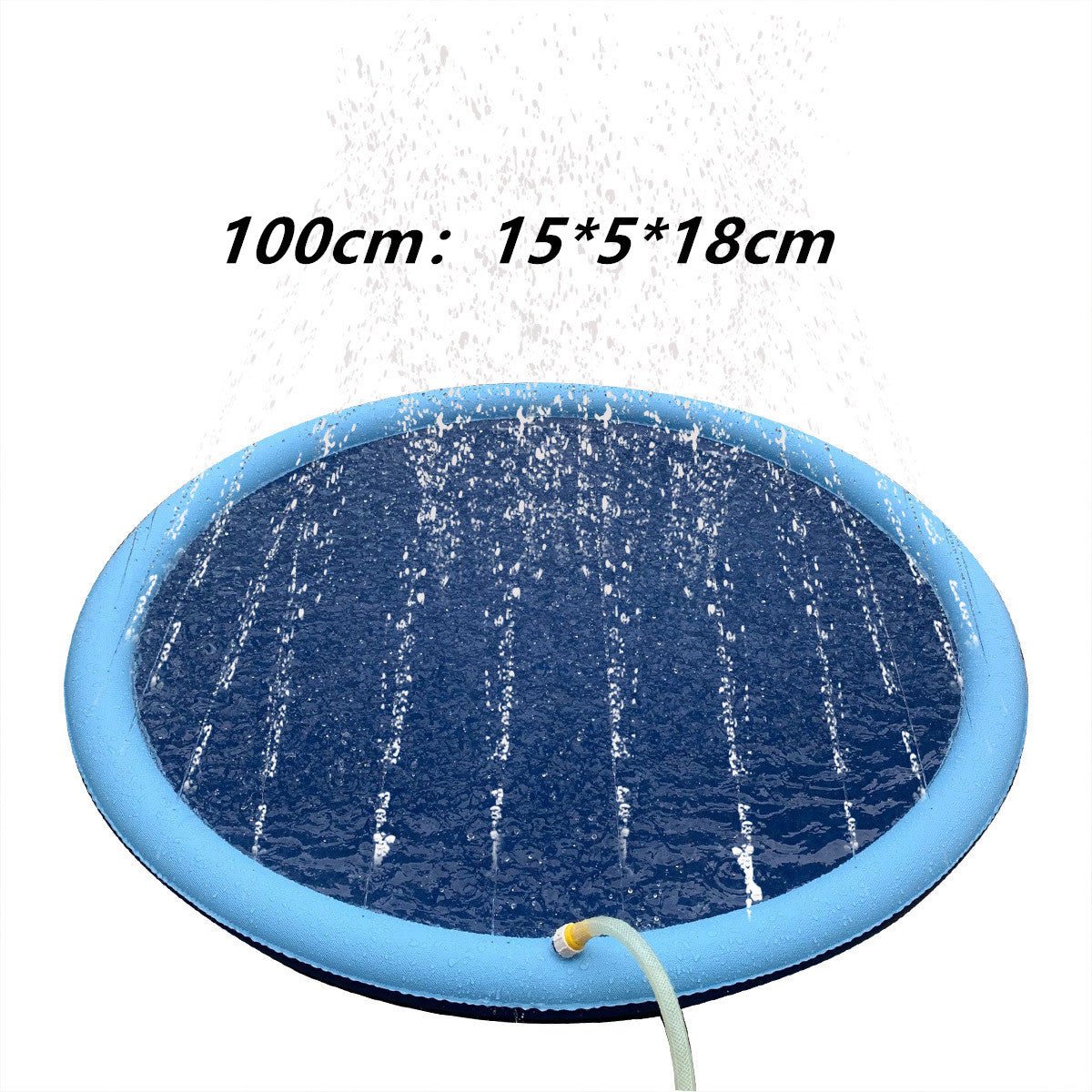 Non - Slip Splash Pad For Kids And Pet Dog Pool Summer Outdoor Water Toys Fun Backyard Fountain Play Mat - Elite styles