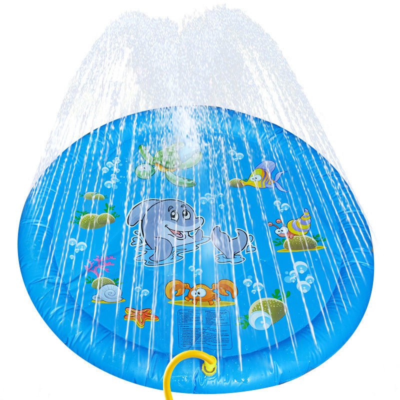 Non - Slip Splash Pad For Kids And Pet Dog Pool Summer Outdoor Water Toys Fun Backyard Fountain Play Mat - Elite styles