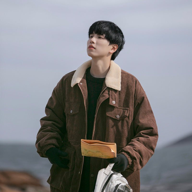 Retro Fashion Brand Boys Workwear Cotton Coat Tide - Elite styles