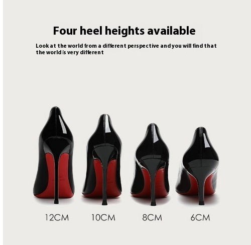 Shallow pointed high heels - Elite styles