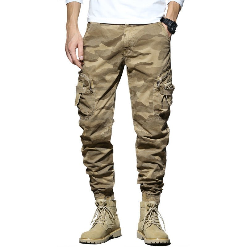 Thin Casual Pants Ankle - tied Harem Pants Trendy Men - Elite styles