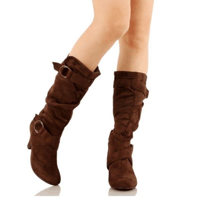Women's boots with high heels - Elite styles