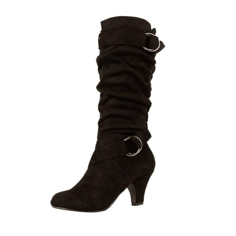 Women's boots with high heels - Elite styles