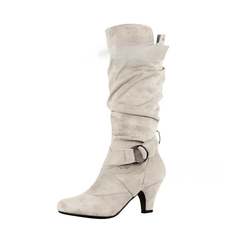 Women's boots with high heels - Elite styles