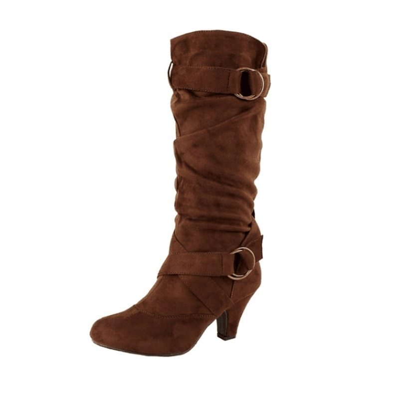 Women's boots with high heels - Elite styles